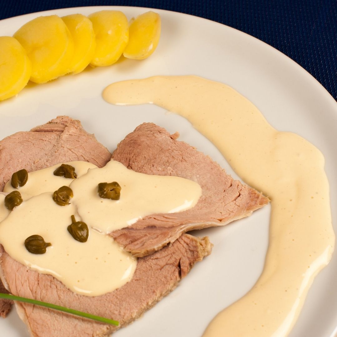 Vitello tonnato Trattoria dei cacciatori